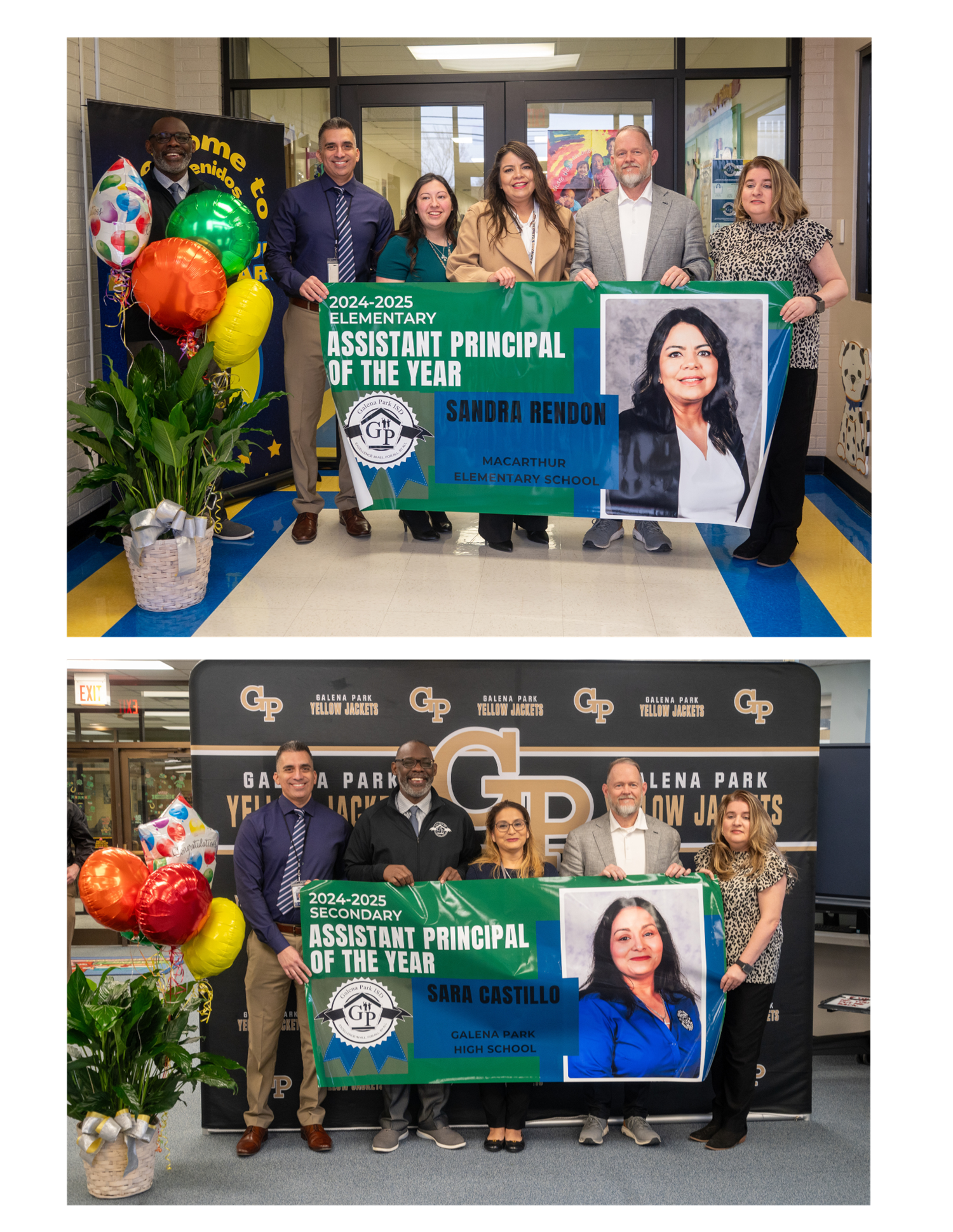 Galena Park ISD Names Elementary and Secondary Assistant Principal of the Year